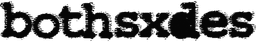 bothsxdes logo black on transparent background